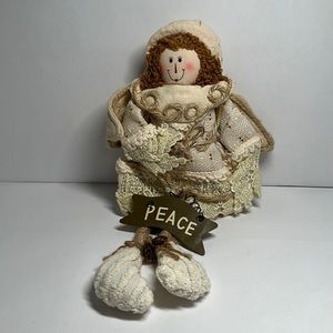 Peace Angel Christmas Ornament